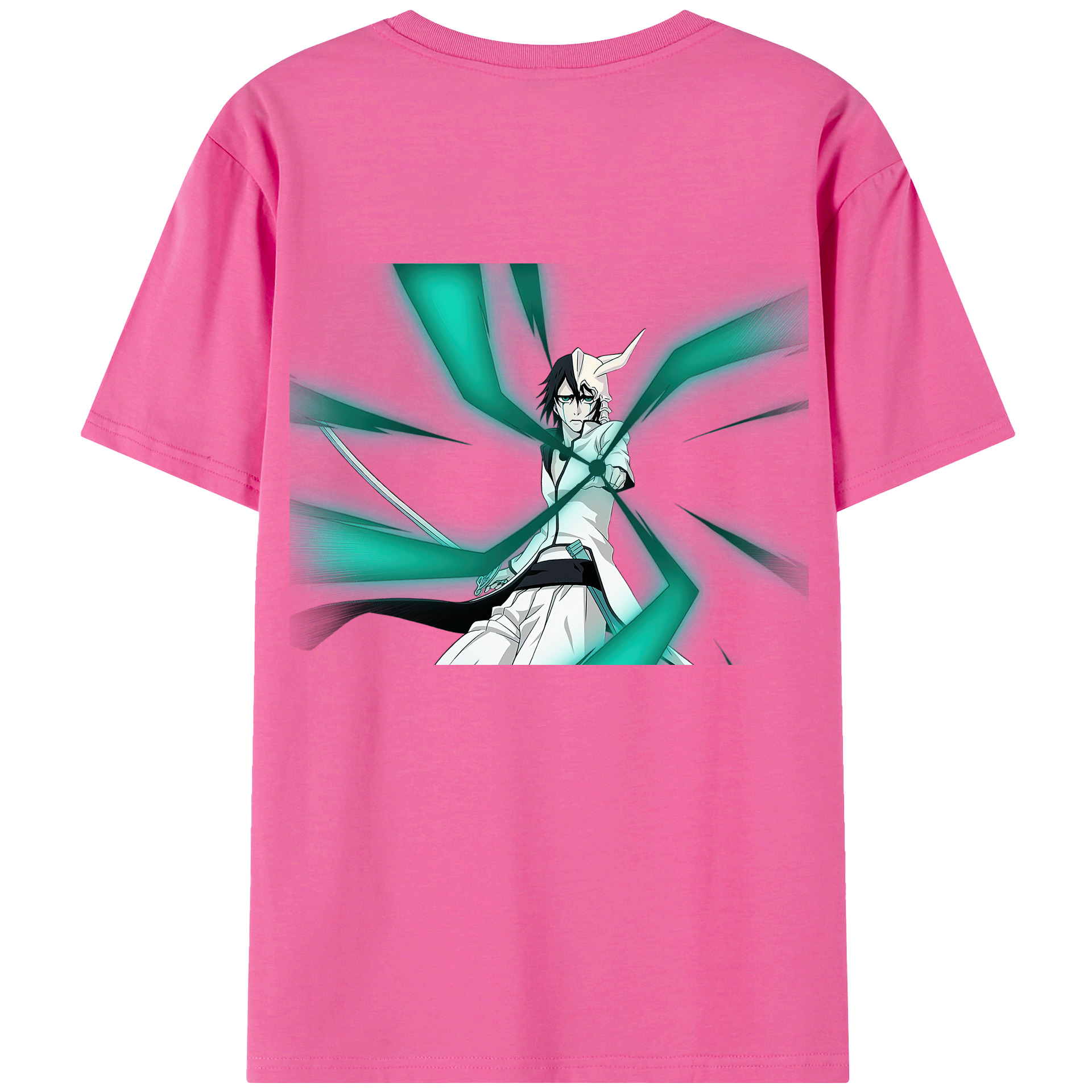 （画像用） ブリーチ ウルキオラ·シファー BLEACH Ulquiorra cifer レディース半袖Tシャツ(バックプリント)